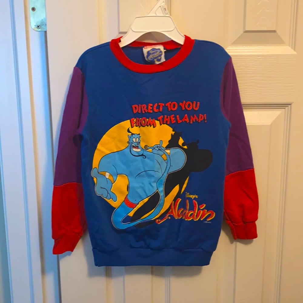 Kids small Aladdin long sleeve
